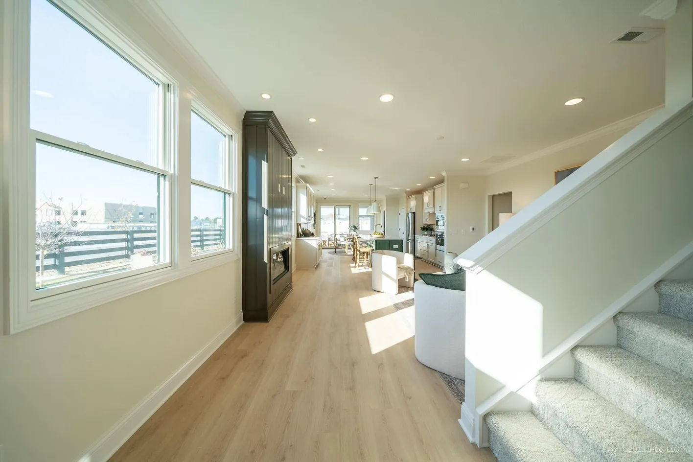 Main level entry view