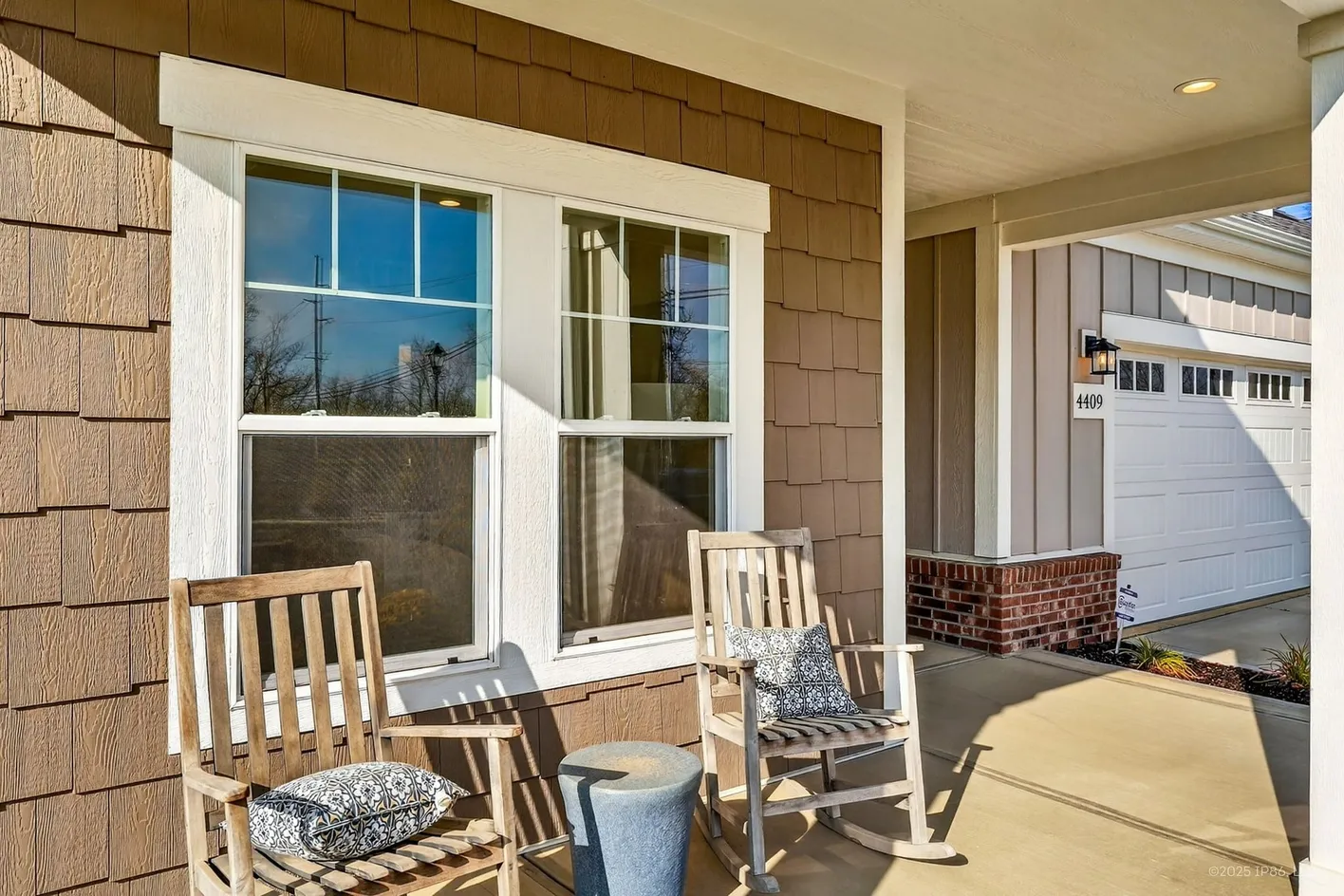 Covered front porch