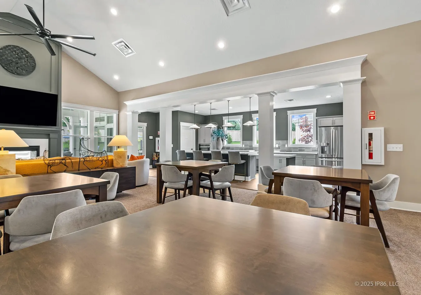 Clubhouse tables