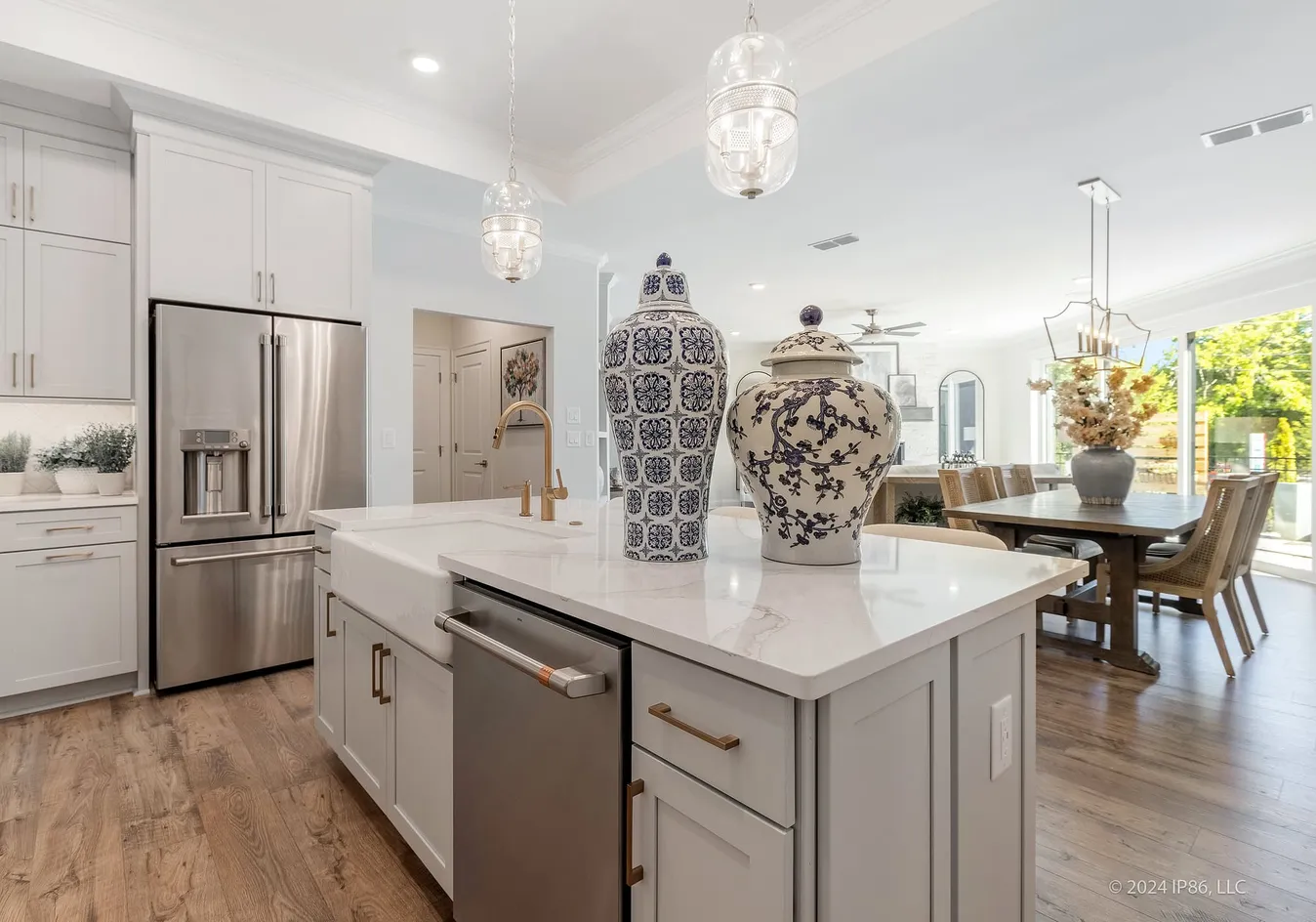 Kitchen appliance wall