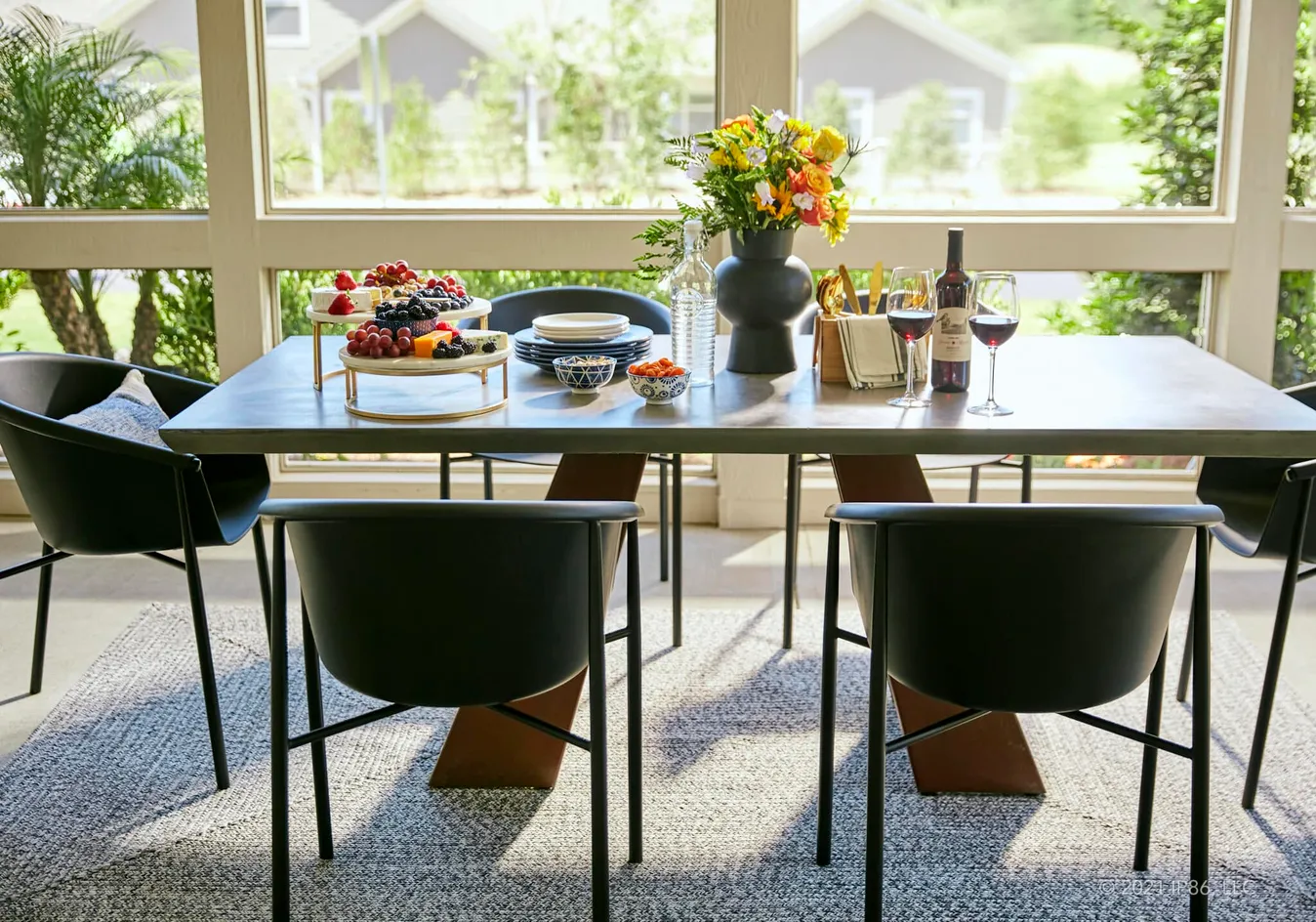 Elegant dining area perfect for everyday meals or entertaining guests