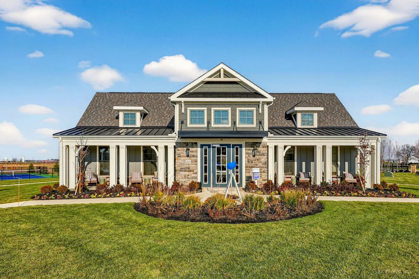 Clubhouse exterior