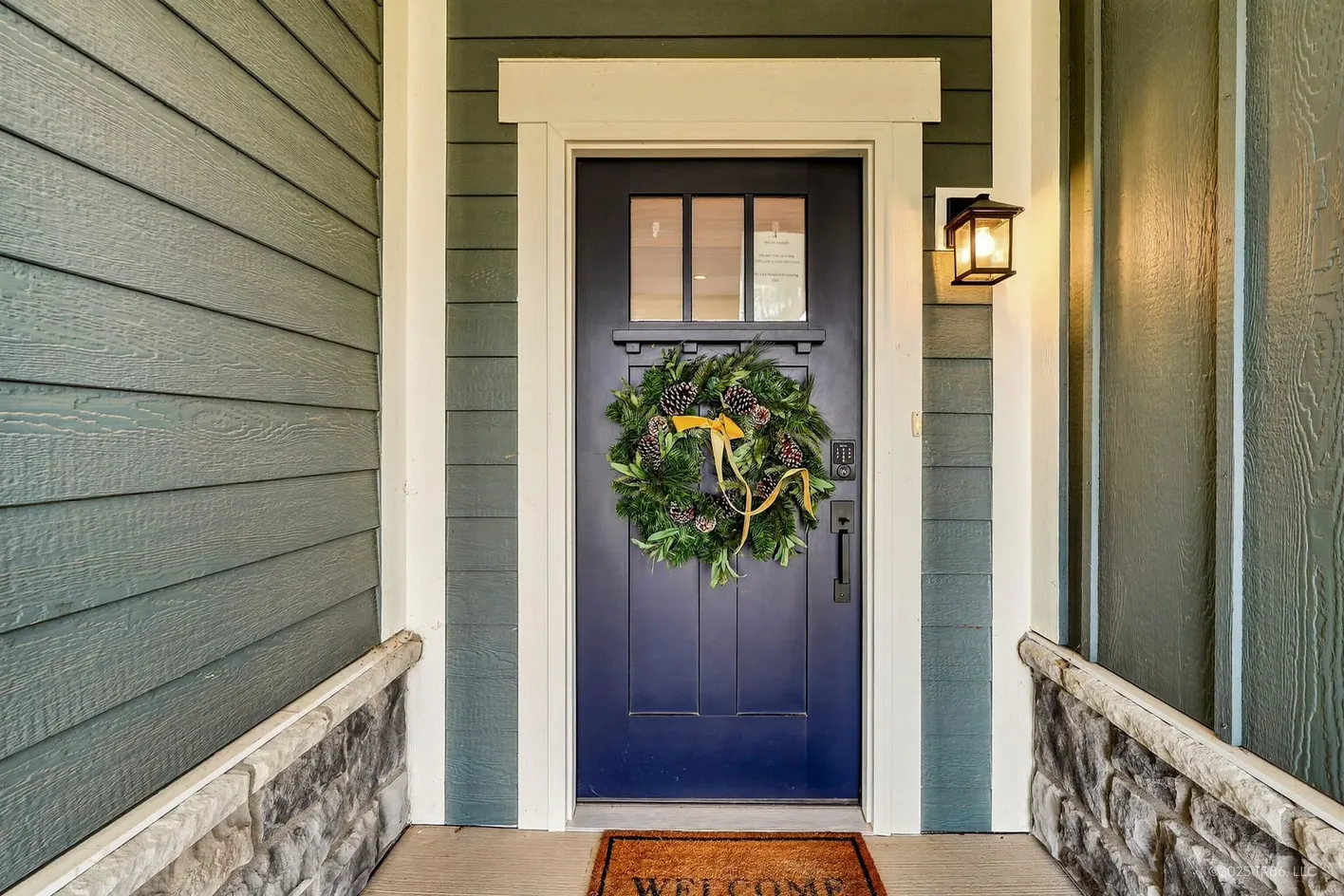 Covered front entry