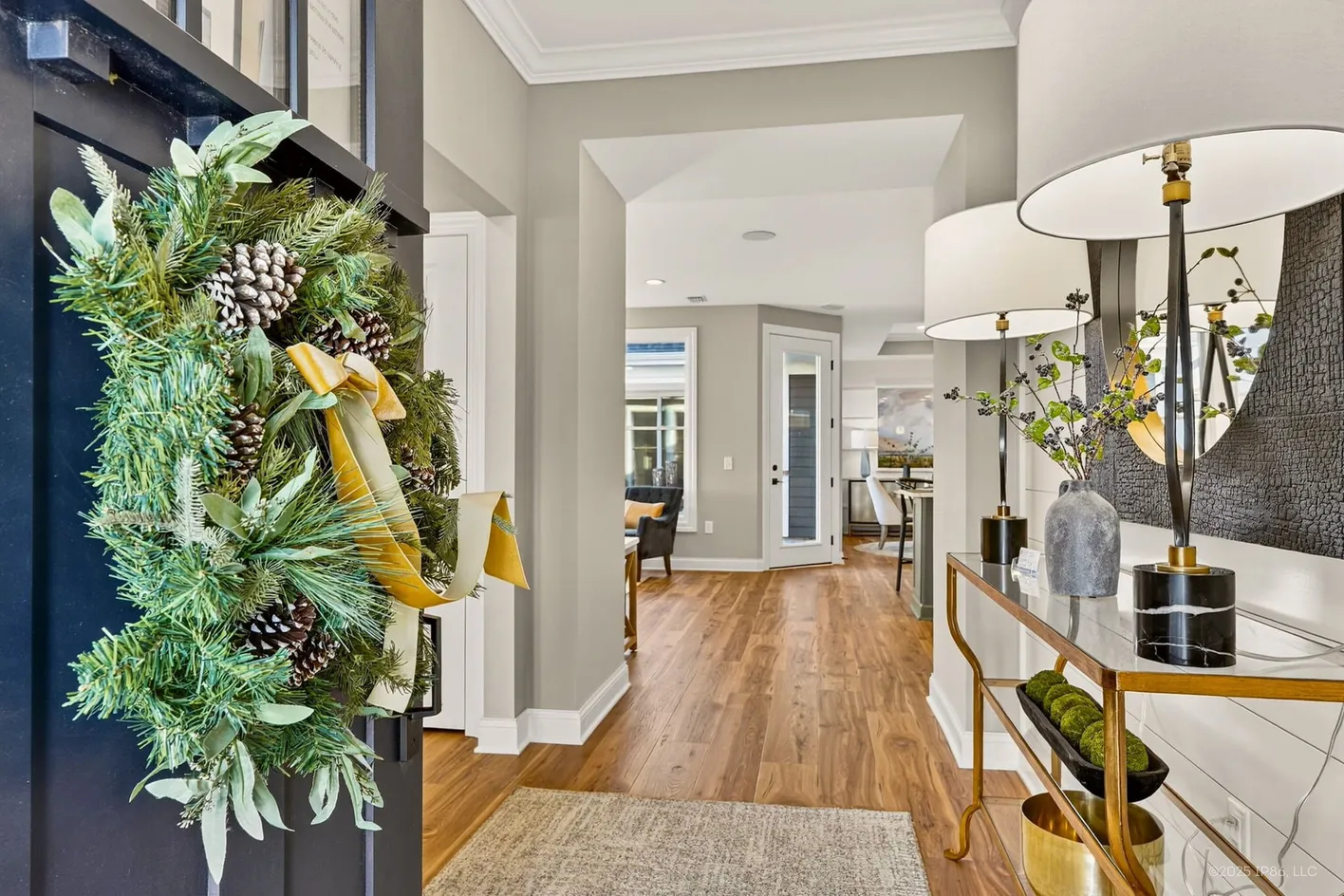 Entryway with console