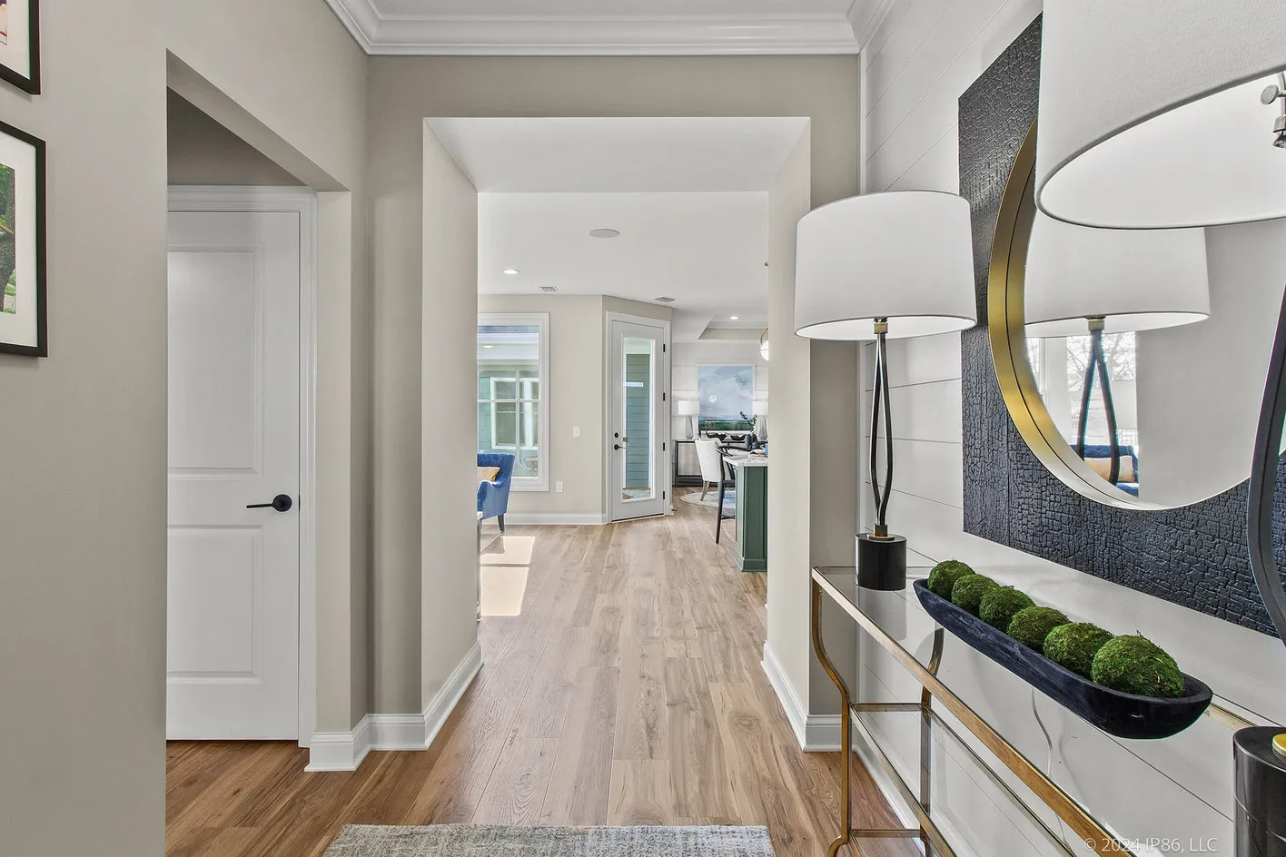 Entryway hallway