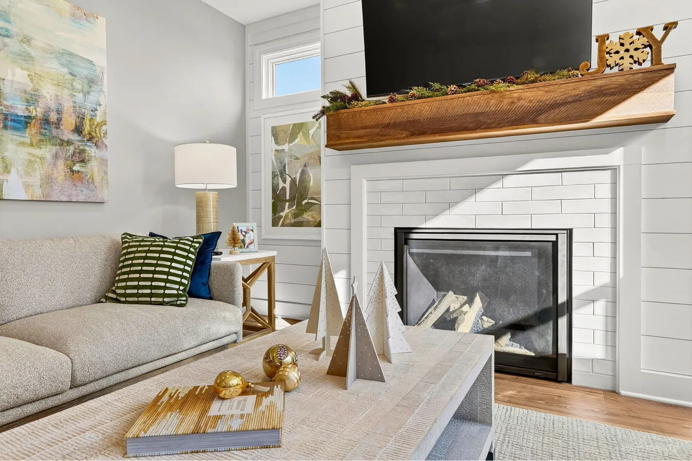 Fireplace detail