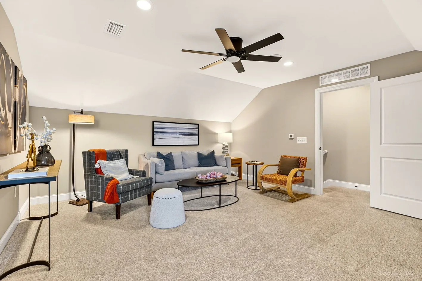 Upstairs loft