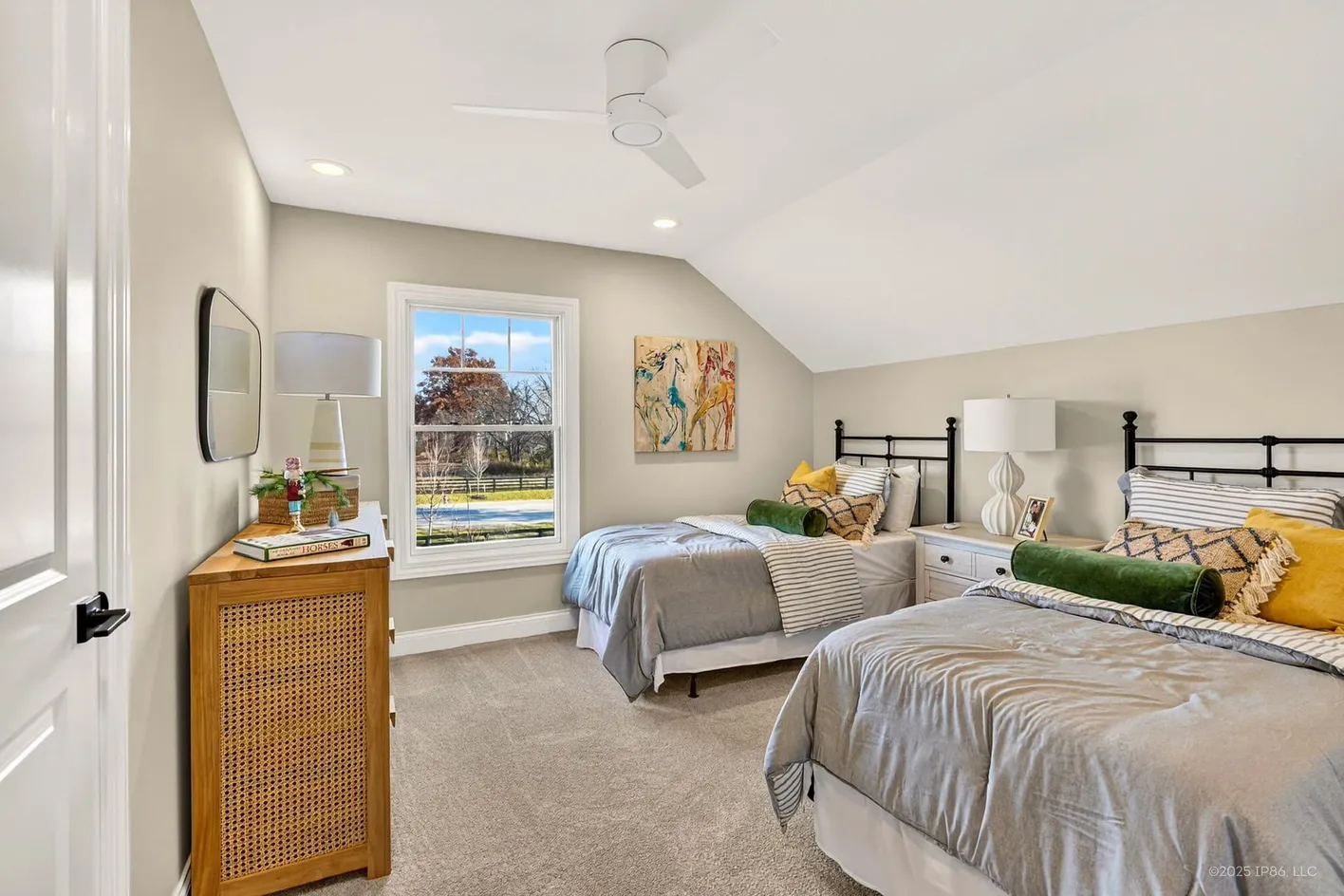 Bedroom with seating