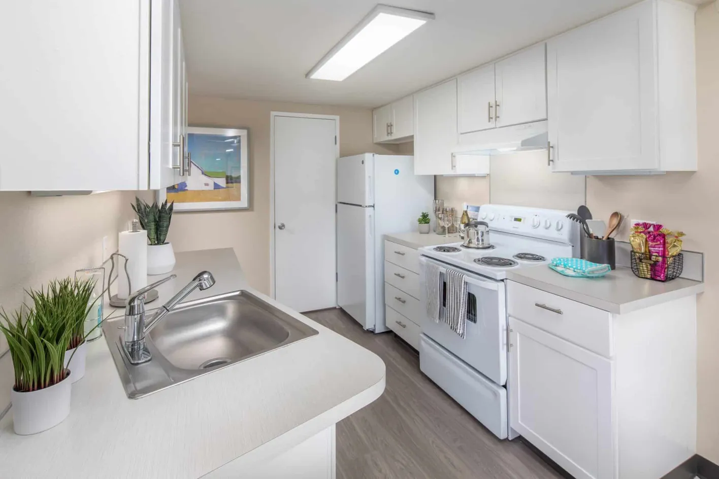 Functional kitchen with appliances