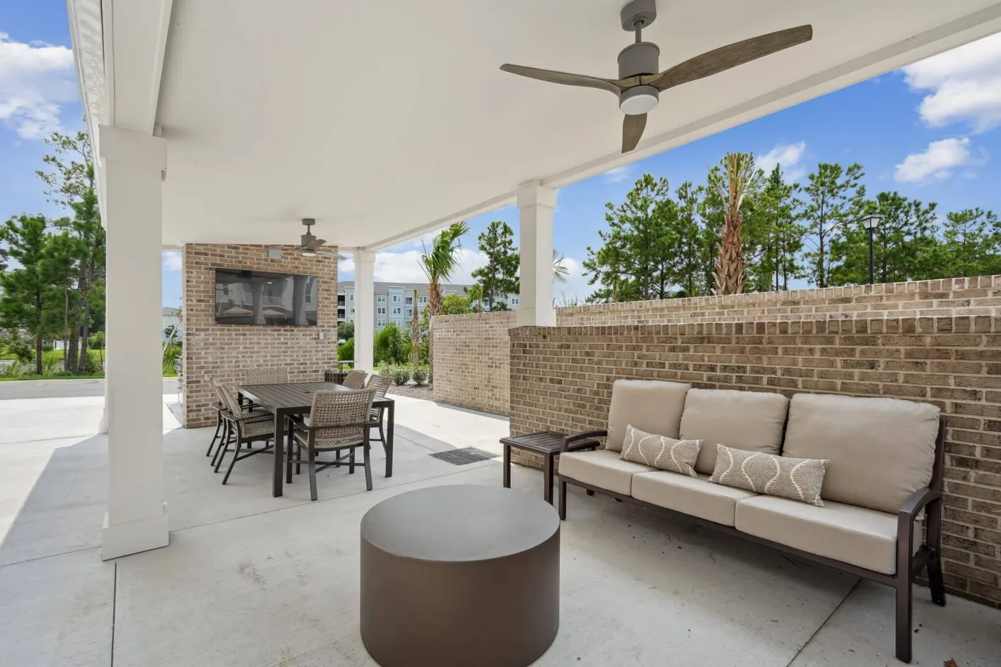 Covered Patio Lounge