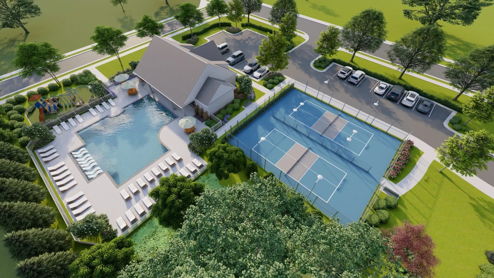 Pool & Courts
