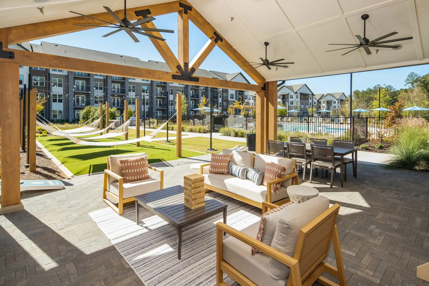 Outdoor Lounge Area