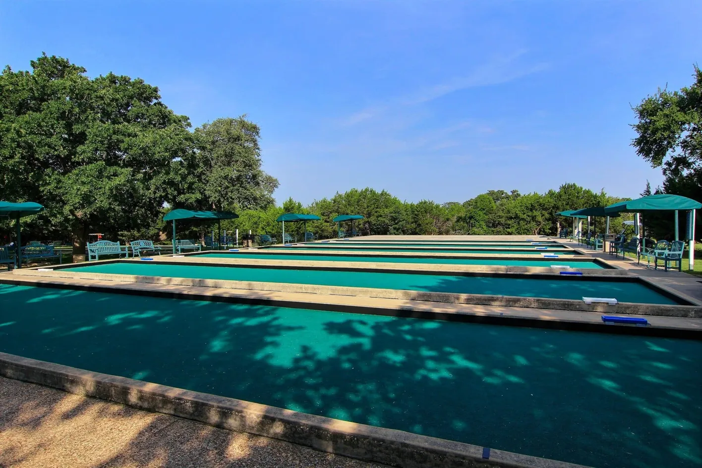 6 Bocce Ball Courts