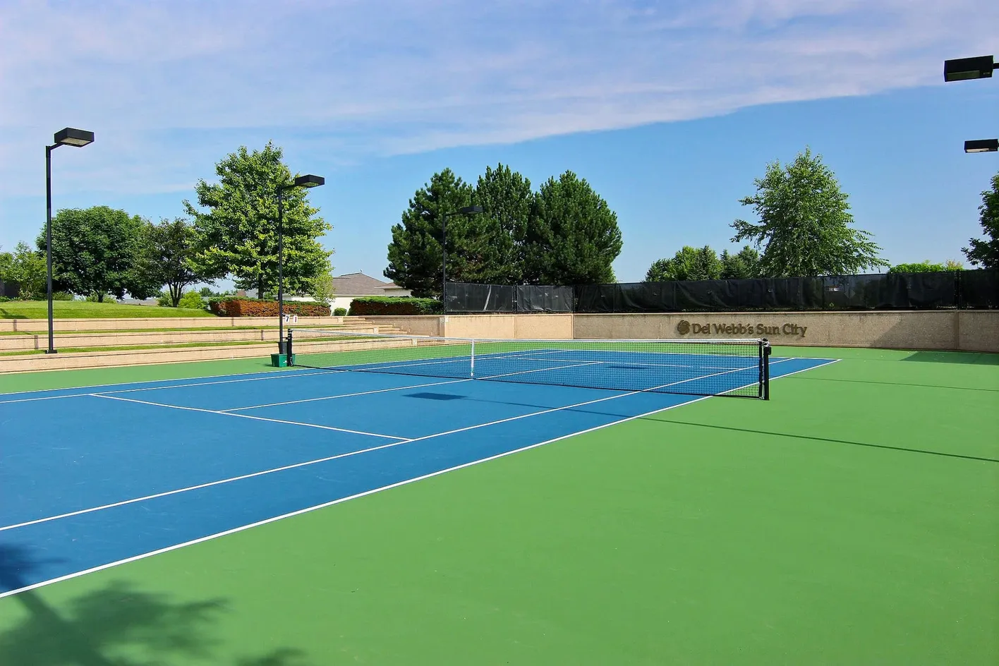 8 Lighted Tennis Courts