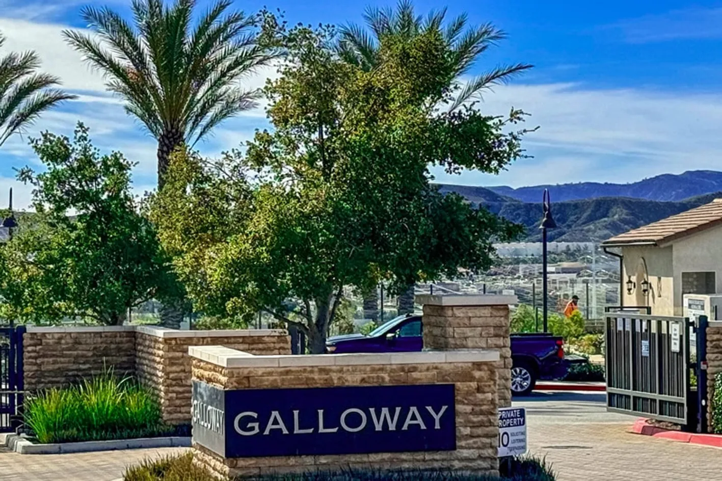 Community Entrance Sign