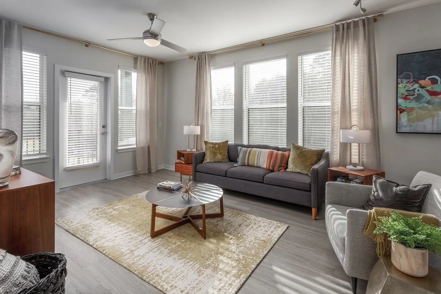 Model Living Area