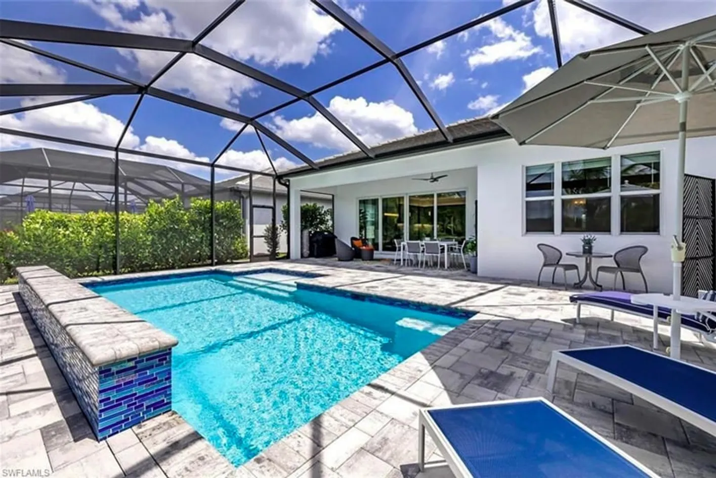 Backyard Pool Area