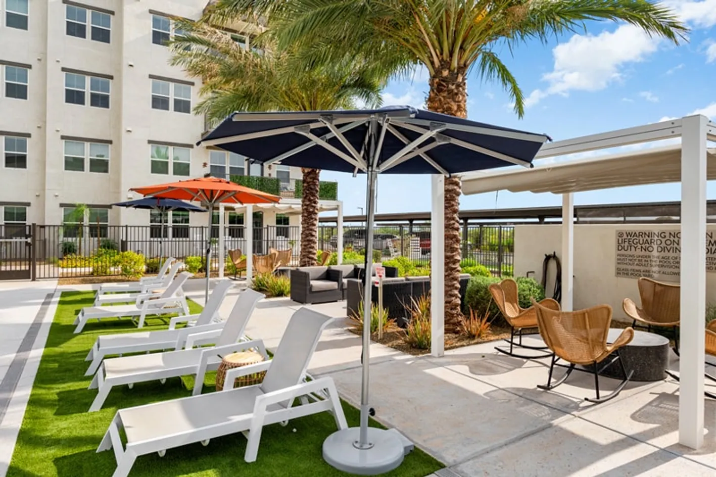 Poolside Seating