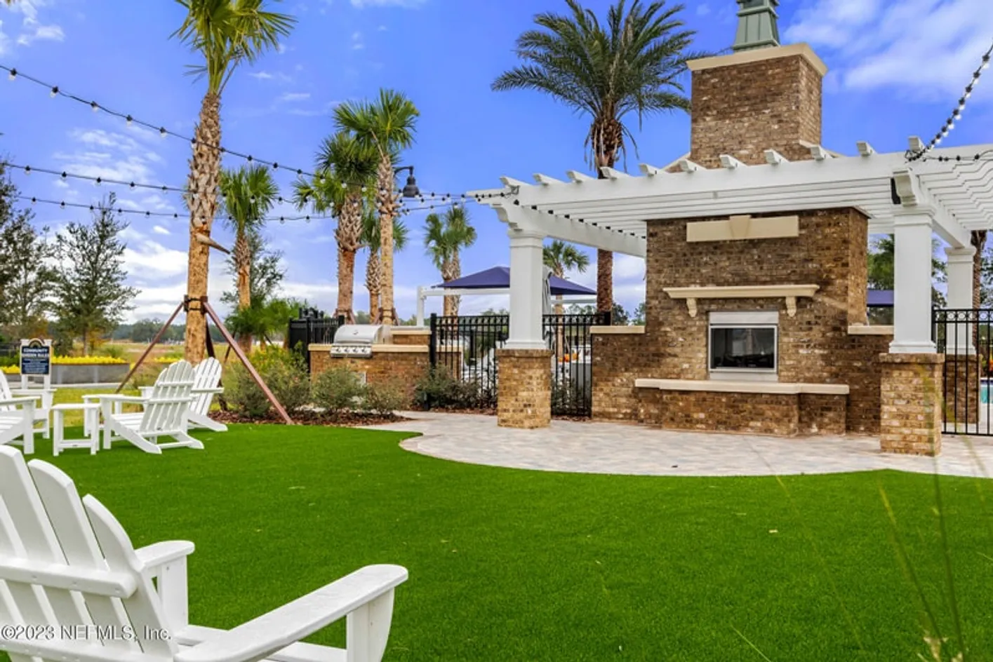 Outdoor Fireplace