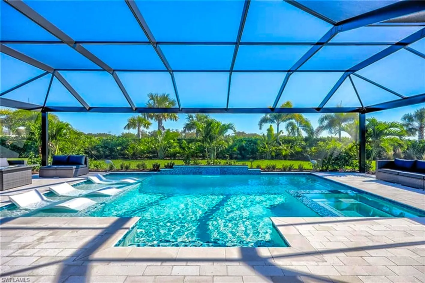 Backyard Pool Area