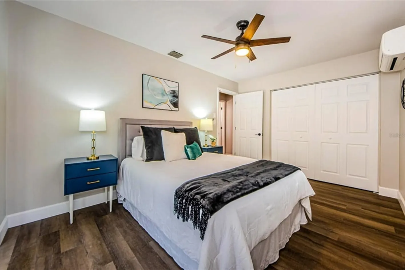 Bedroom and Closet