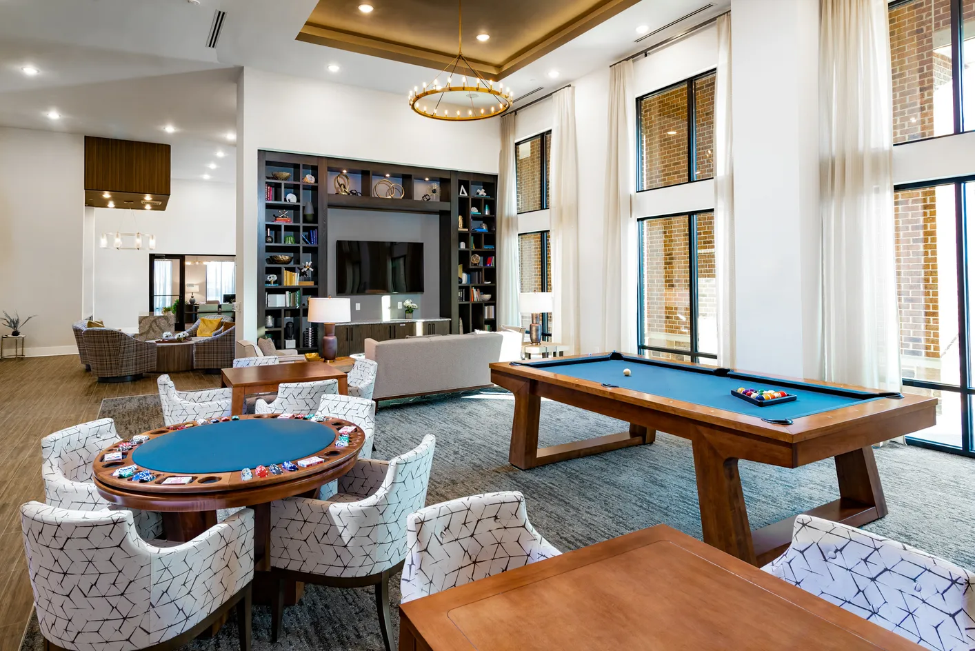 Game Room and Library