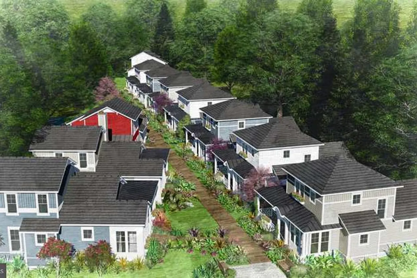 Rendering of Homes