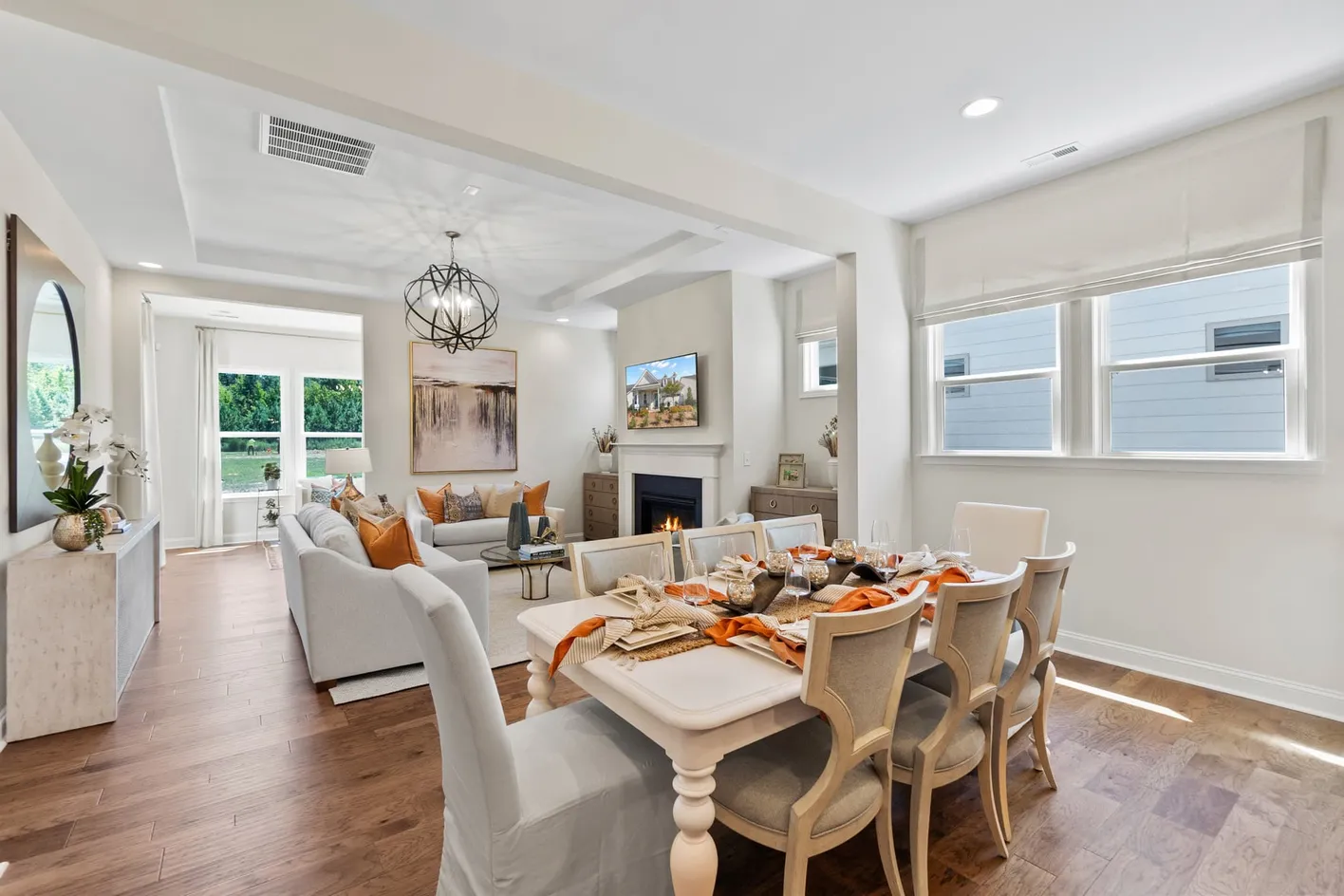 Model Living Area
