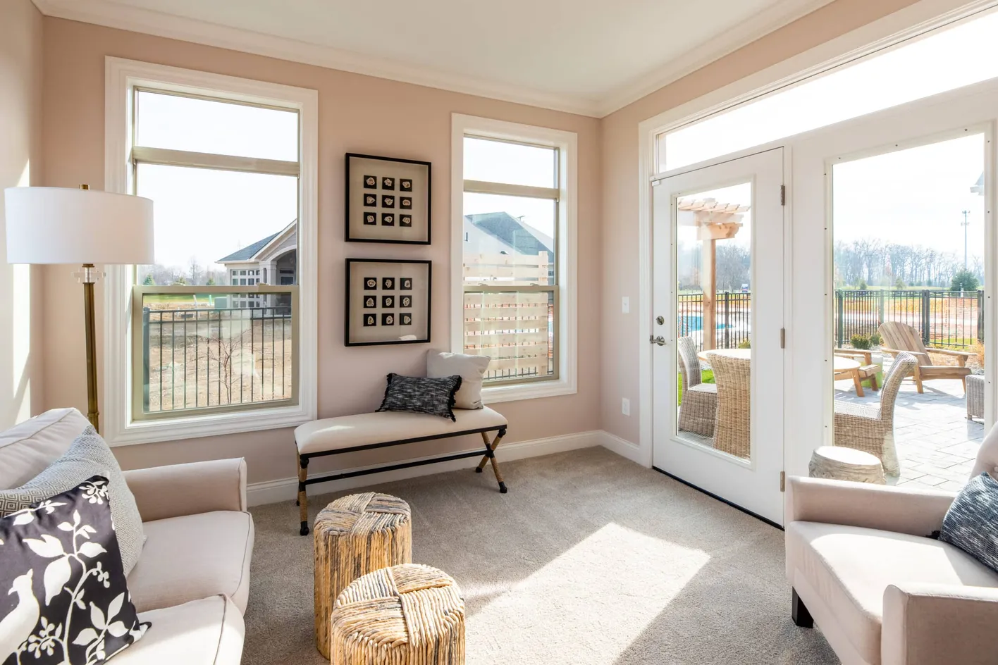 Model Living Area