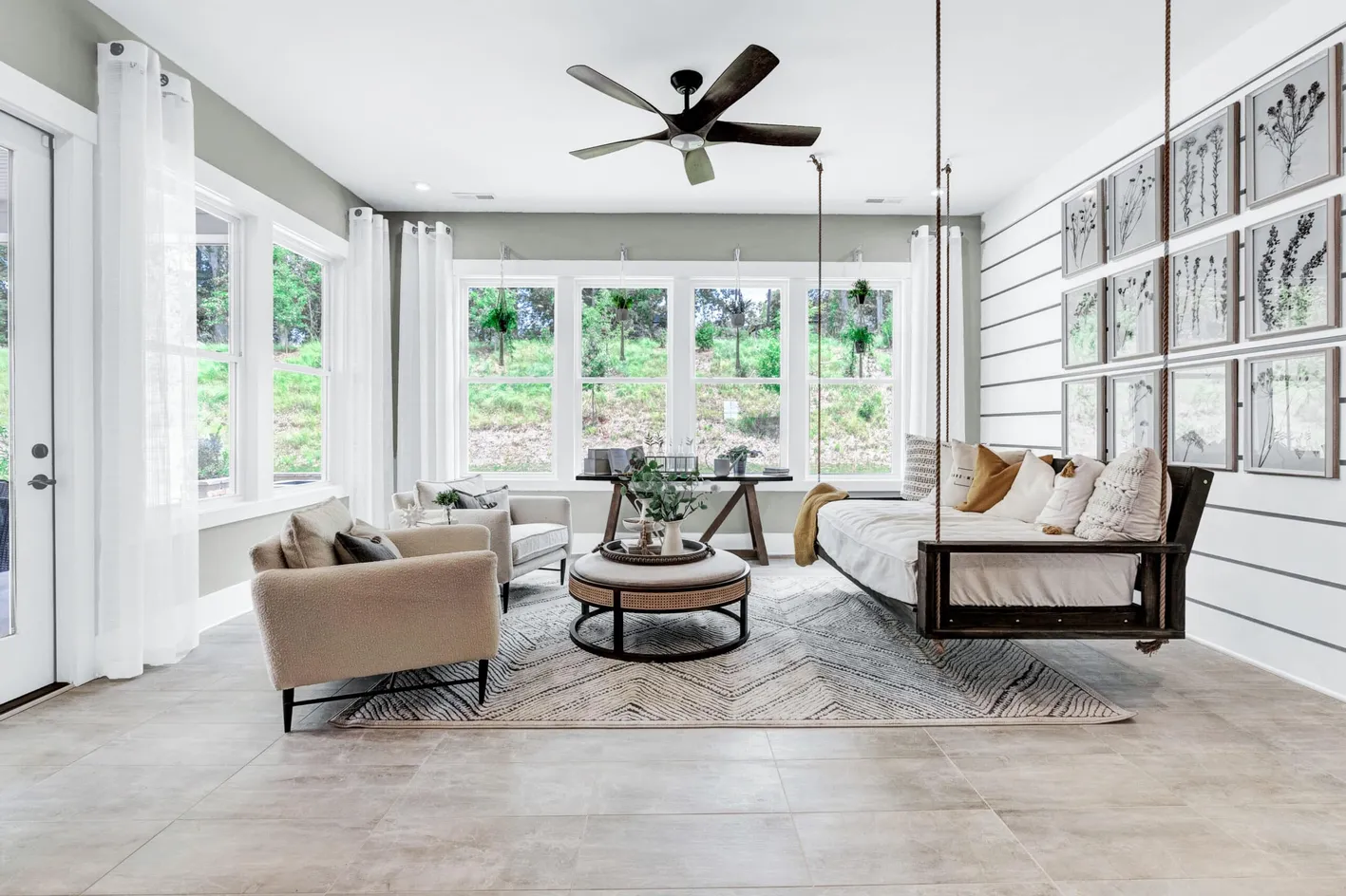 Model Living Area
