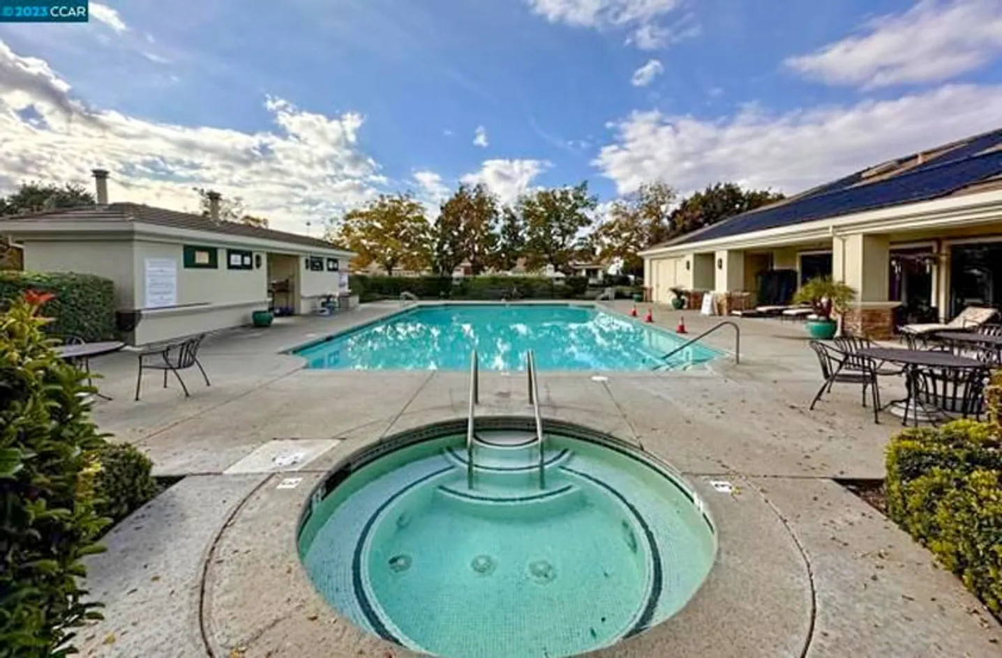 Pool and Hot Tub