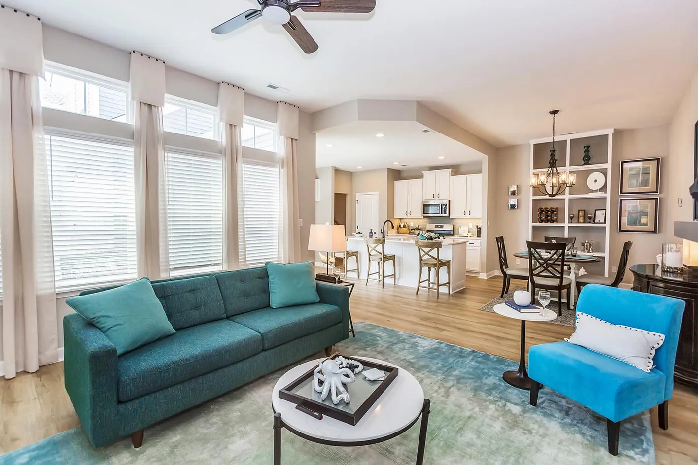 Model Living Area