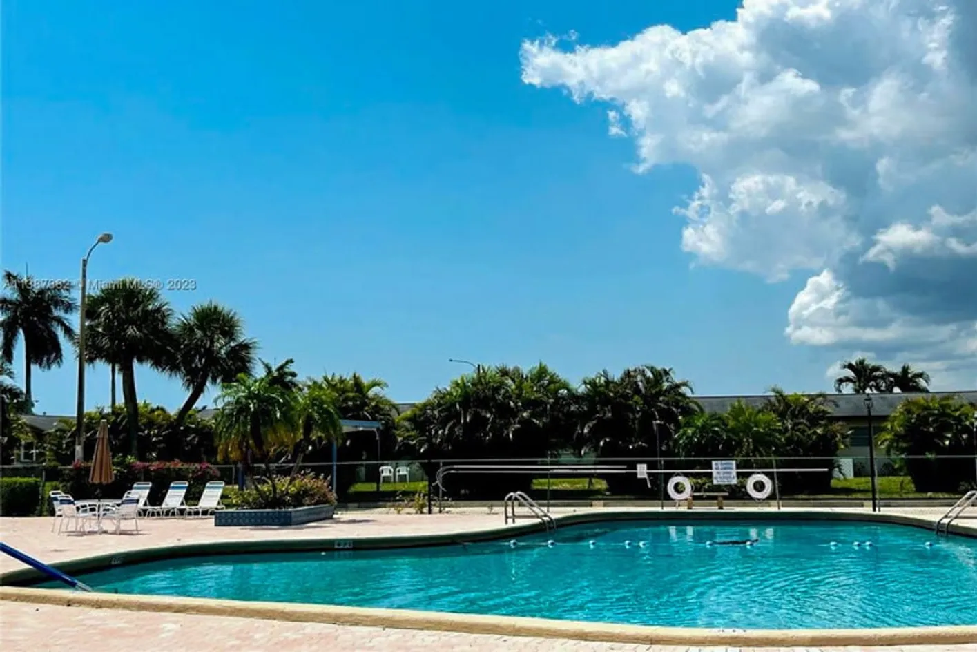 Poolside Area
