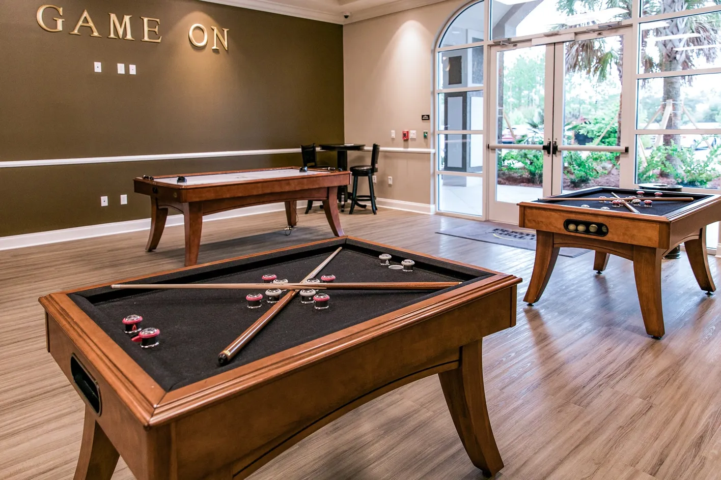 Bumper Pool & Air Hockey Tables