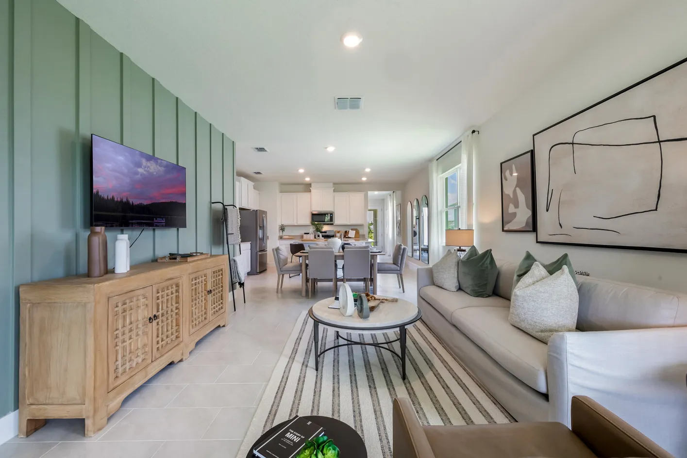 Model Living Area