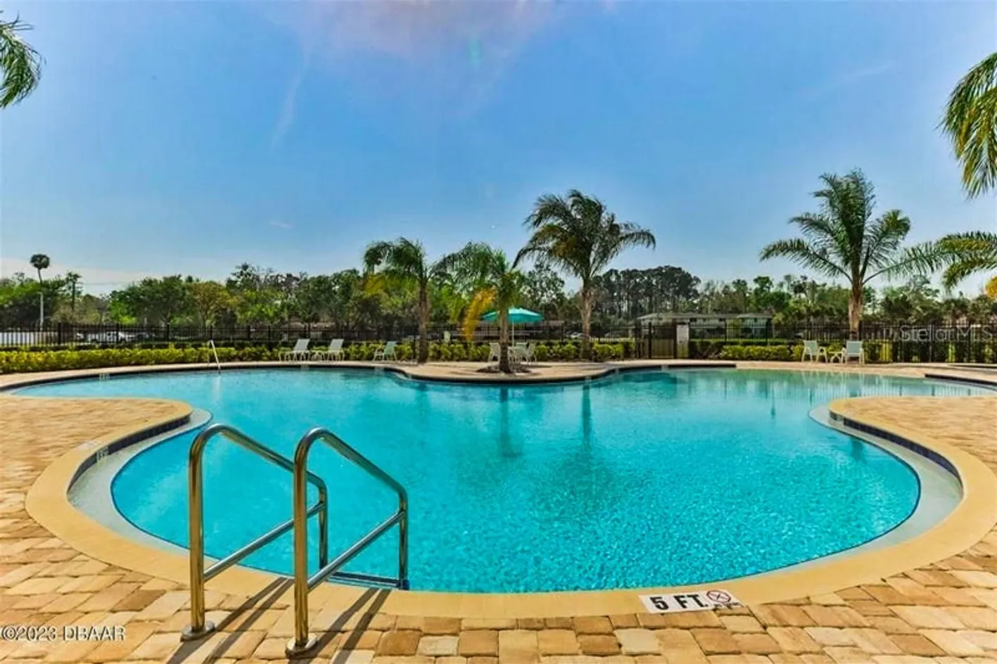 Poolside View