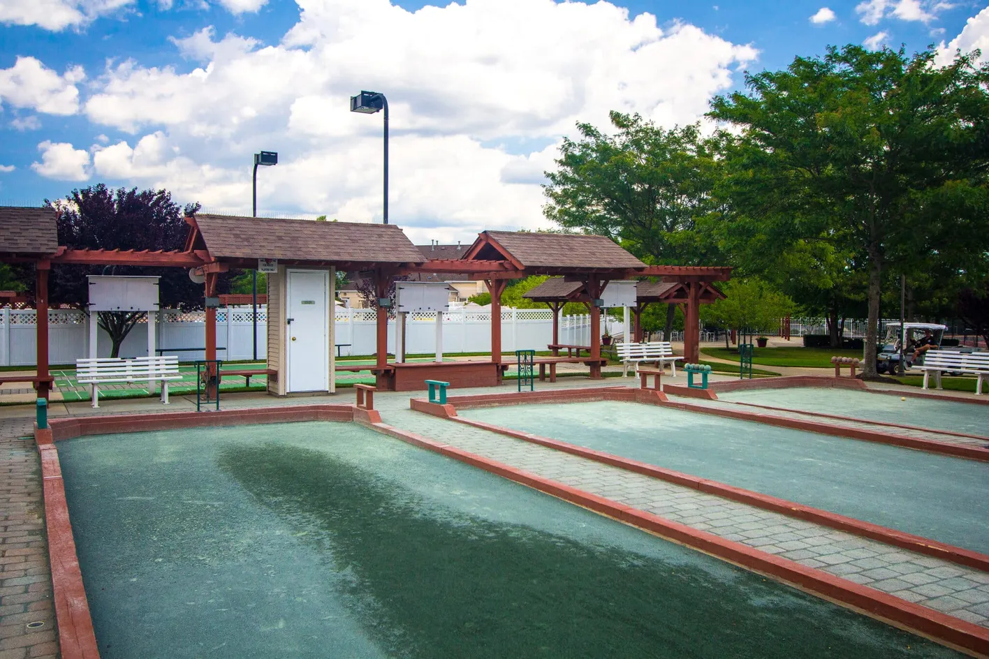 4 Bocce Ball Courts