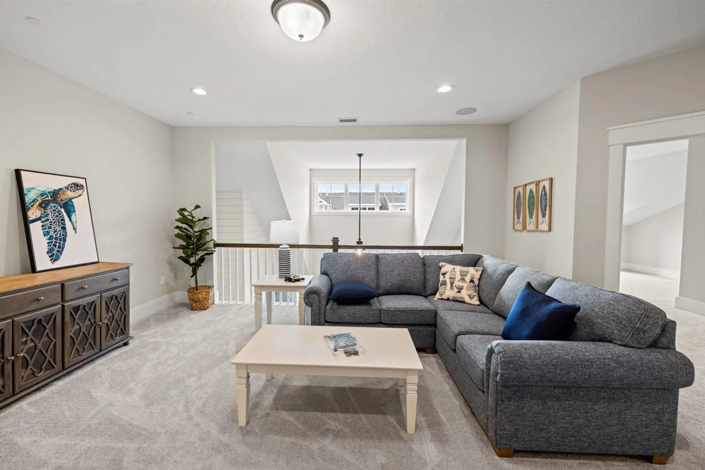 Model Living Area