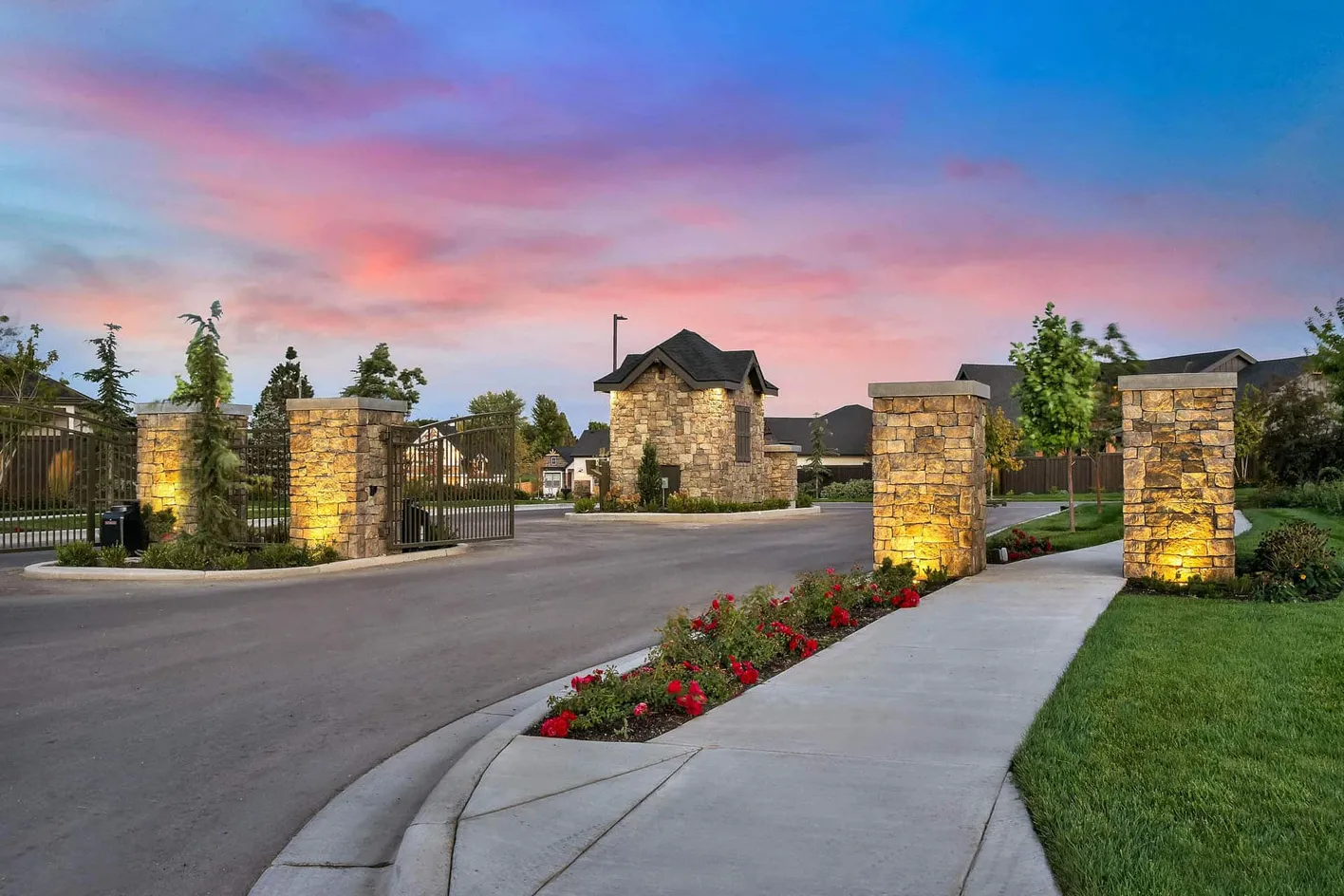 Gated Entrance