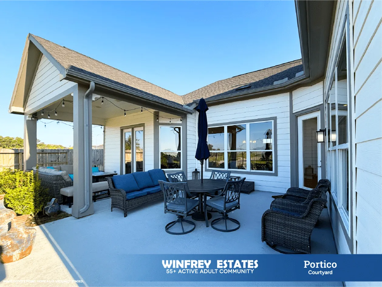 Portico courtyard