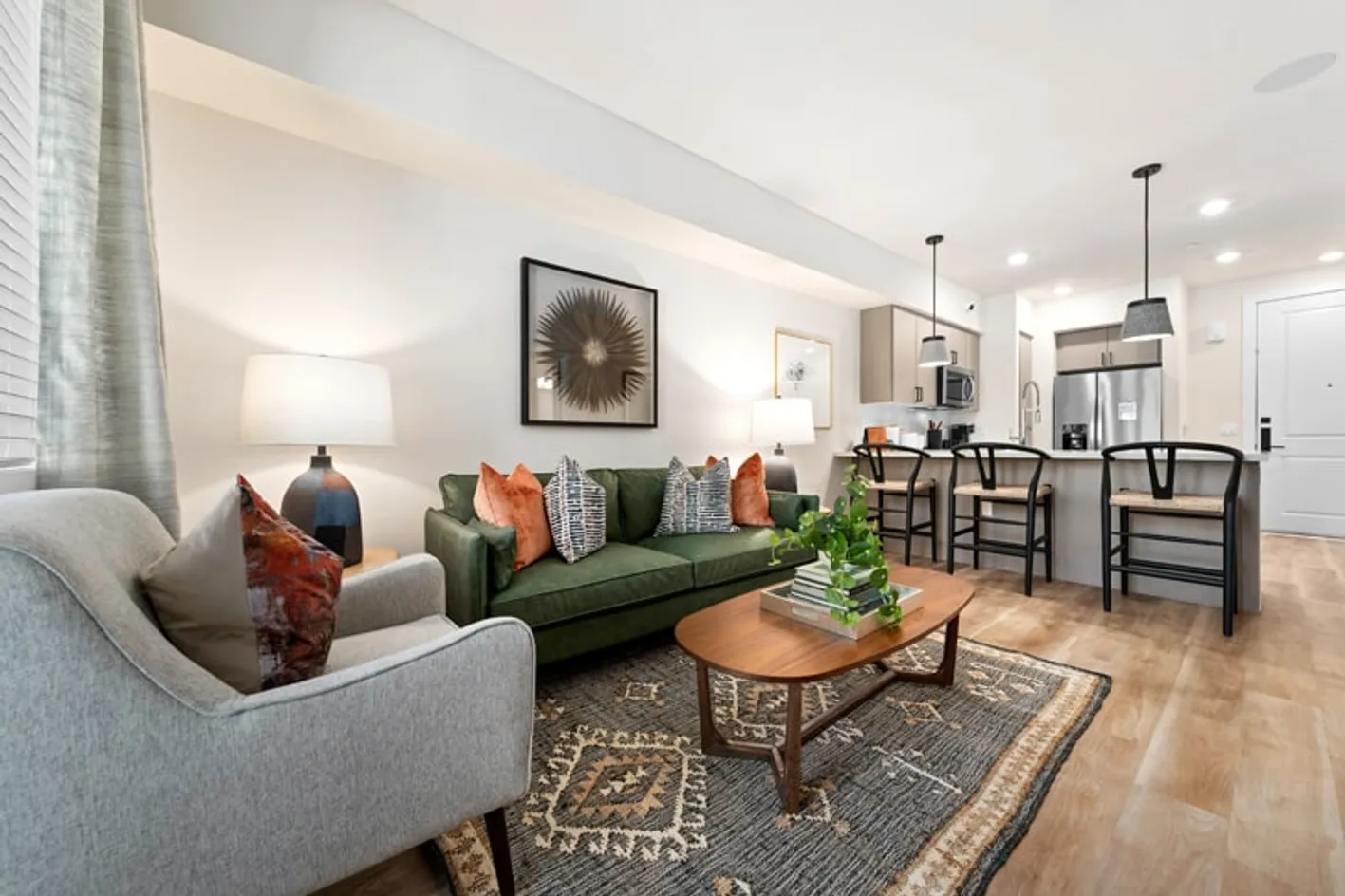 Model Living Area