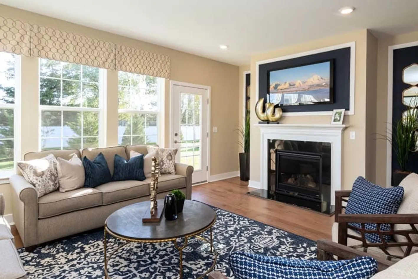 Model Living Area