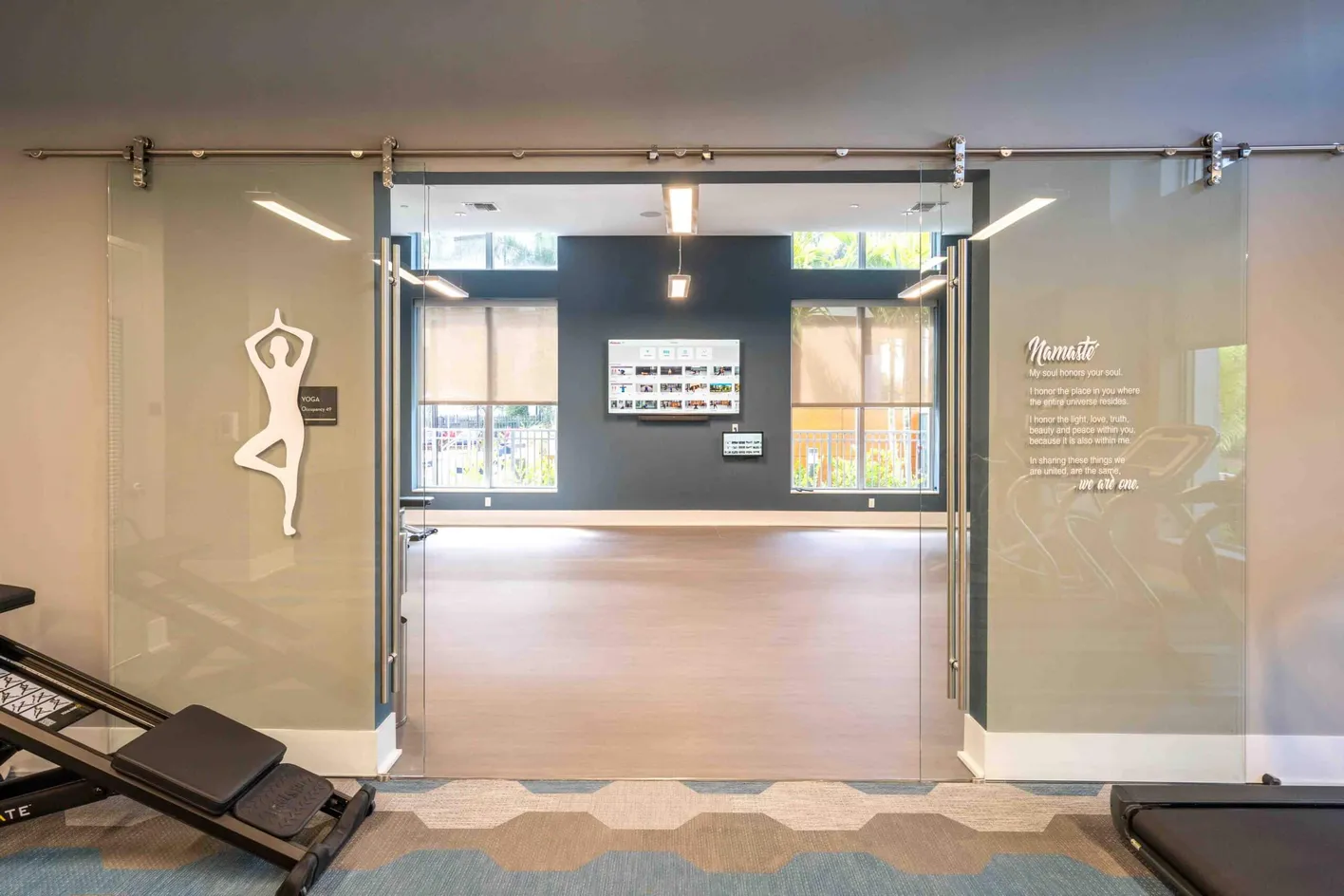 Yoga Studio Entrance