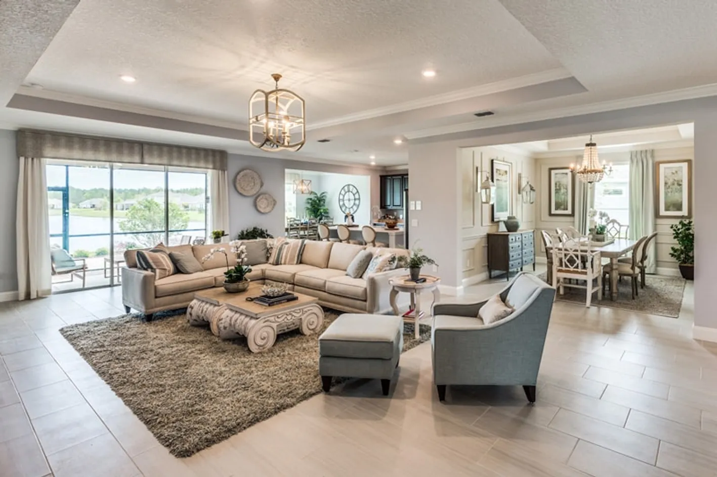 Model Living Room