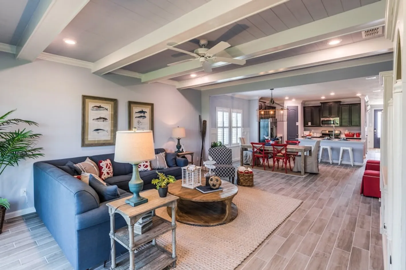 Model Living Area
