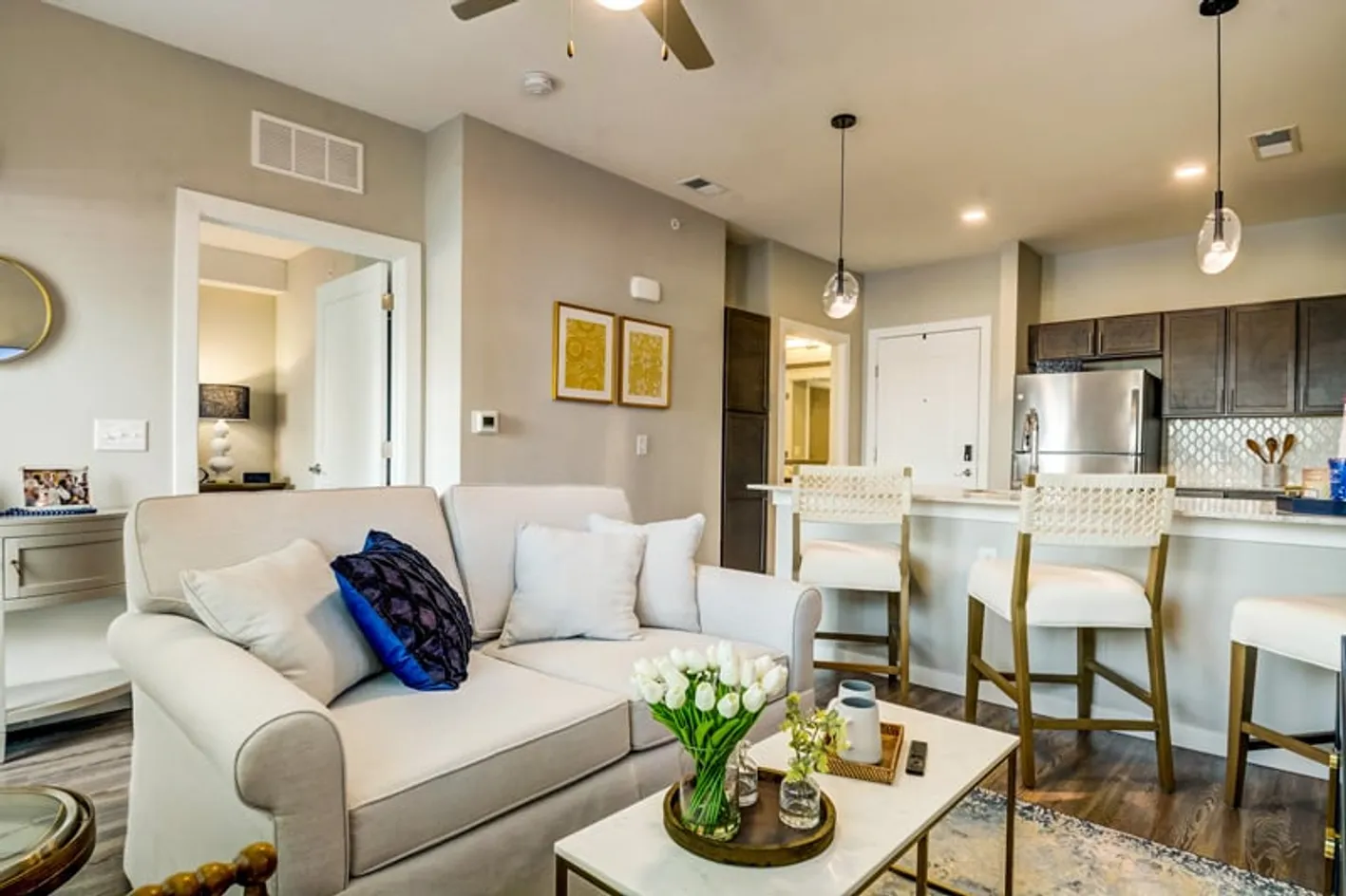 Model Living Area
