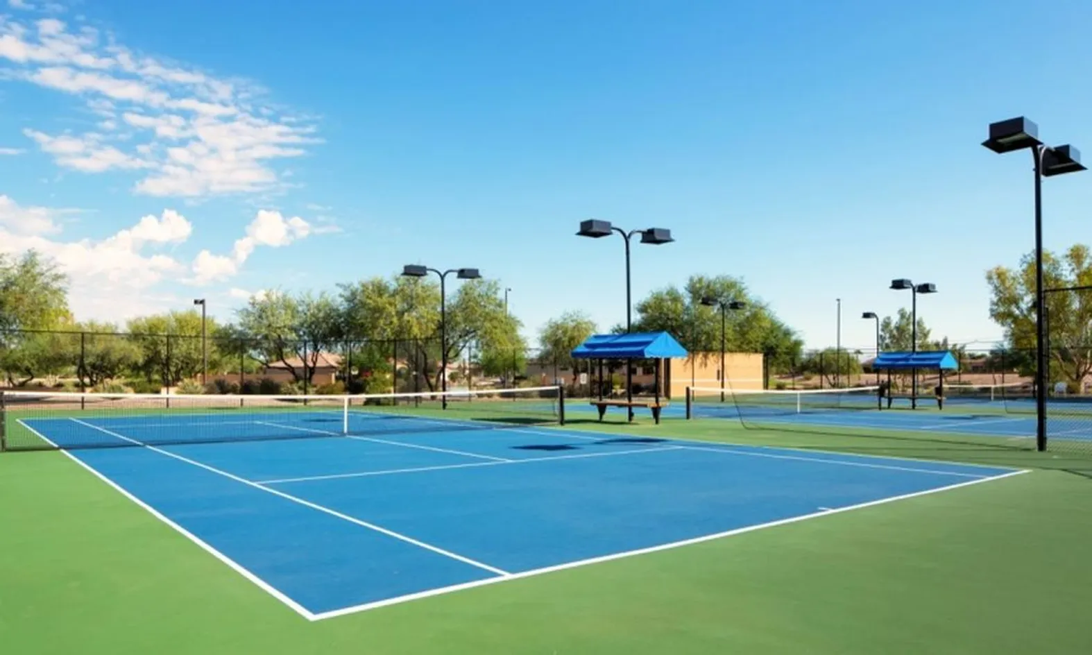 4 Tennis Courts