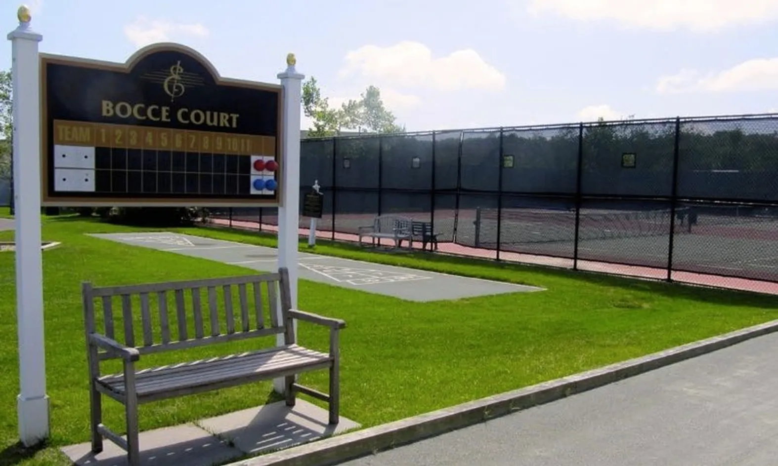 Bocce Ball Court