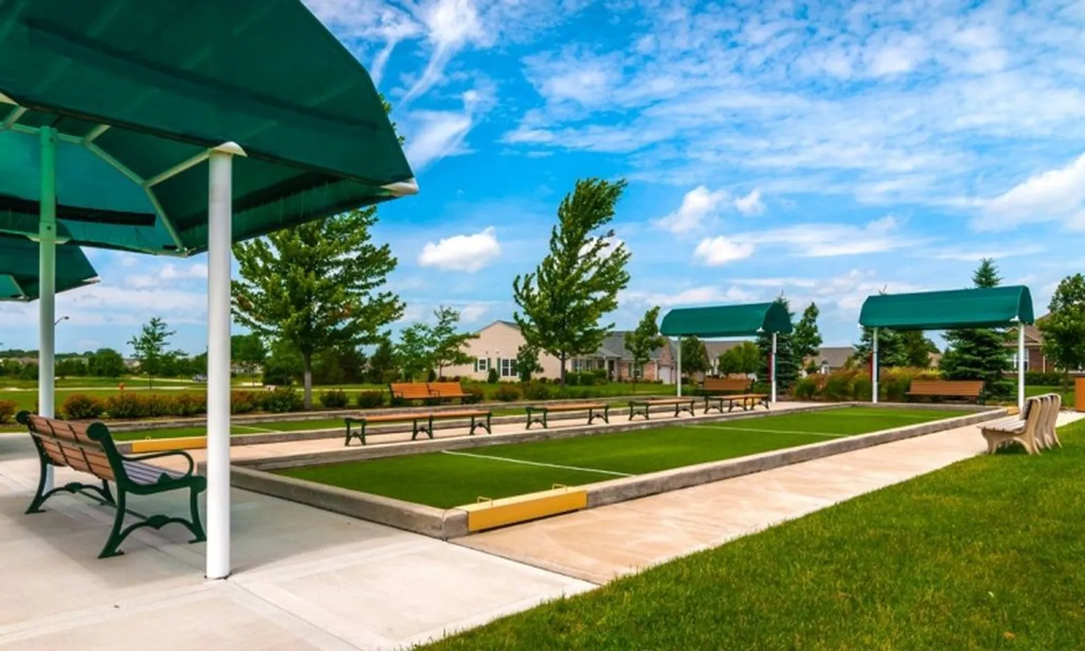 2 Bocce Ball Courts
