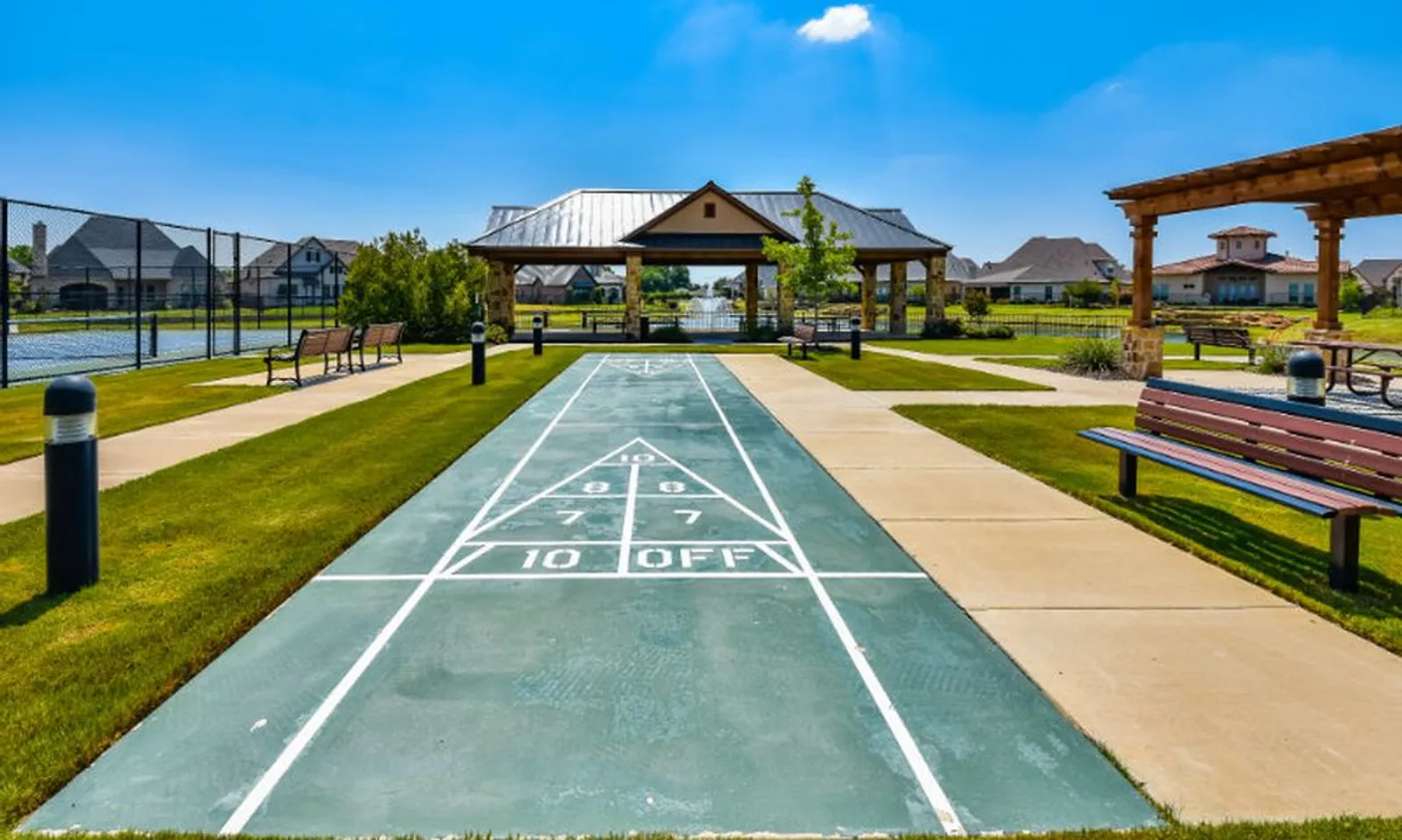 Shuffleboard Court